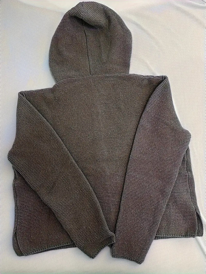 Gladys | Long-Sleeves Cardigan Hoodie