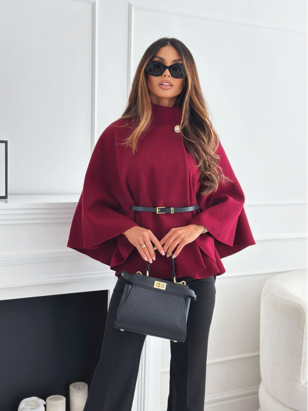 Minda | Chic butterfly jacket with belt