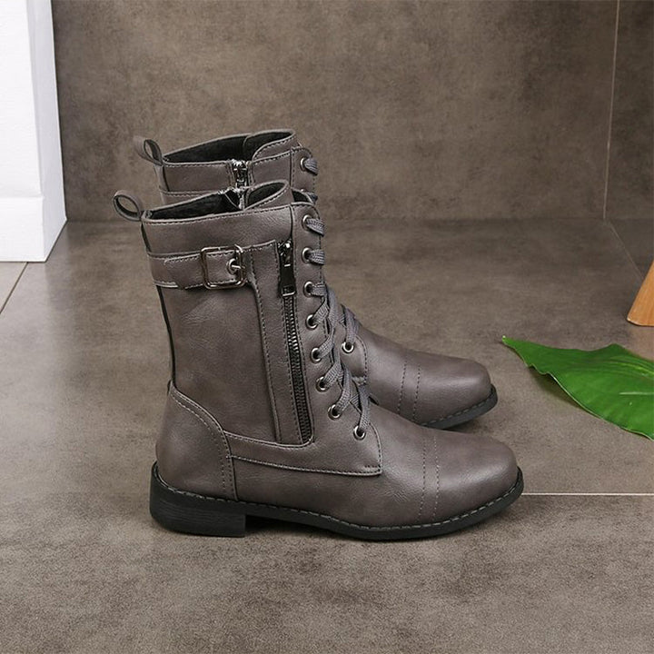 Sella | Orthopedic boots with side zip